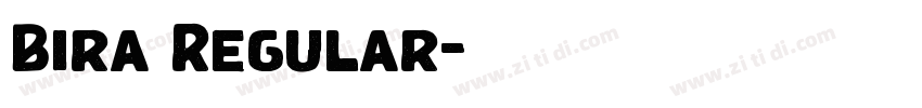 Bira Regular字体转换 Bira Regular字体转换